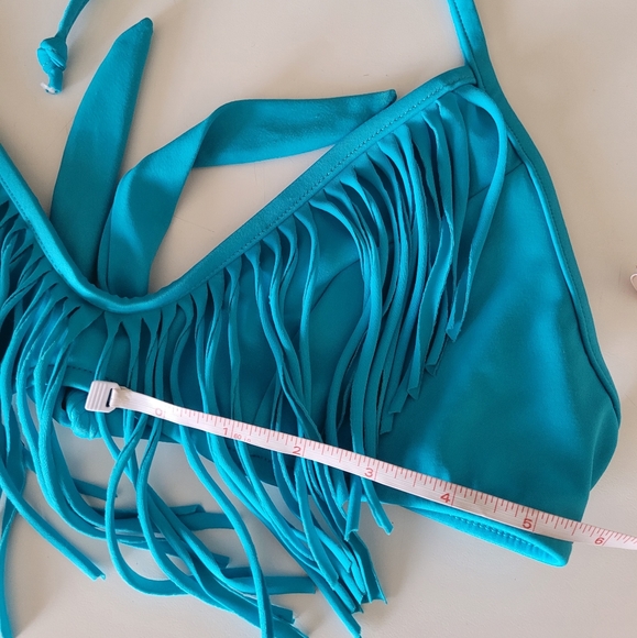 Venus Fringed Halter Bikini Top - Picture 5 of 8